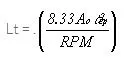 expansion chamber formula
