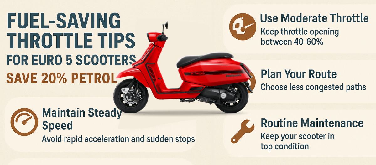 Fuel-Saving Throttle Tips for Euro 5 Scooters – Save 20 % Petrol