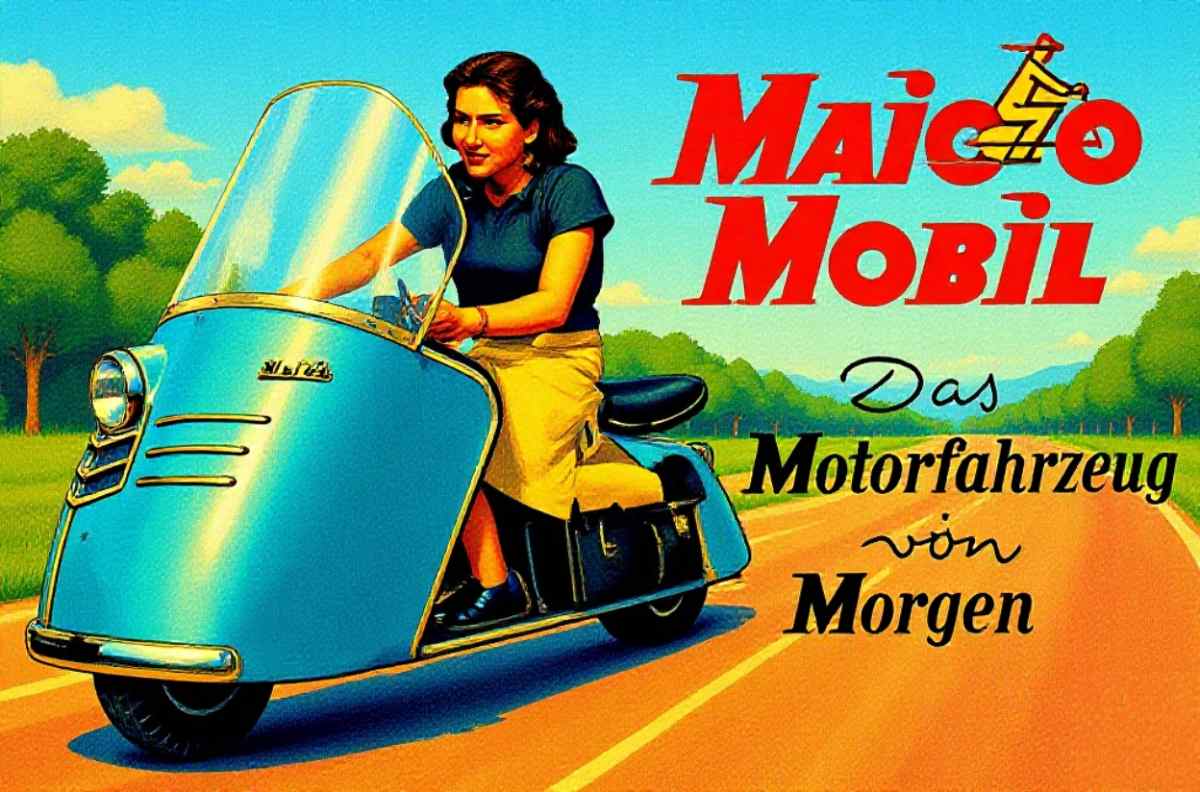 Maico Mobil: Germany's Enclosed "Dustbin" Scooter That Rode Like a Motorcycle