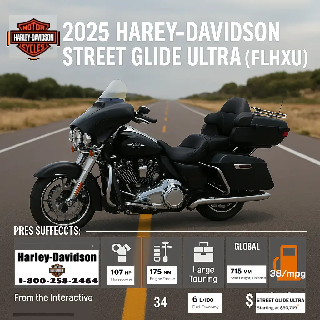 Street Glide Ultra (FLHXU) – Full Specifications