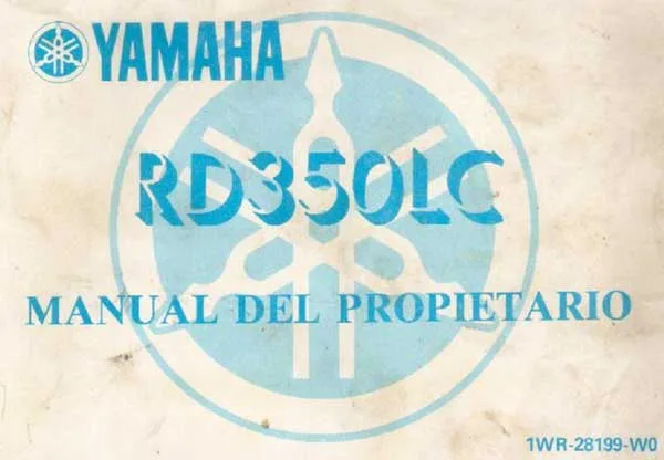 Rd350 Lc Owners Manual Espanol Spanish